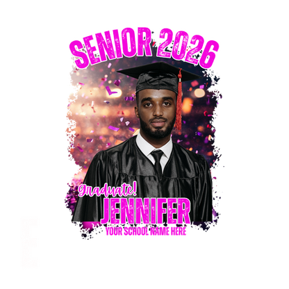 CUSTOM 2026 GRADUATE SHIRT
