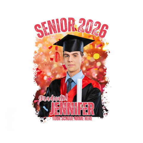 CUSTOM 2026 GRADUATE SHIRT
