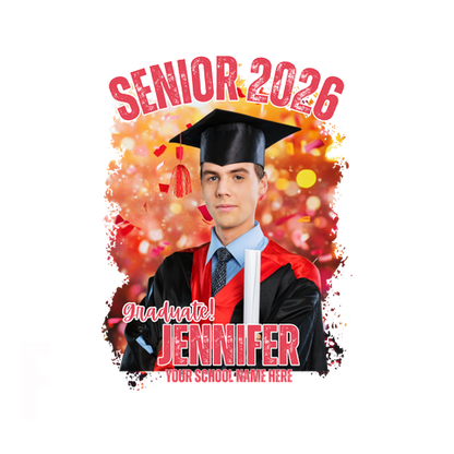 CUSTOM 2026 GRADUATE SHIRT