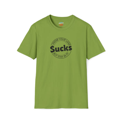 Thinks You Are! Back Print Script Tee | Minimalist Affirmation Shirt Add-On Design