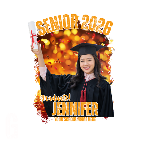 CUSTOM 2026 GRADUATE SHIRT