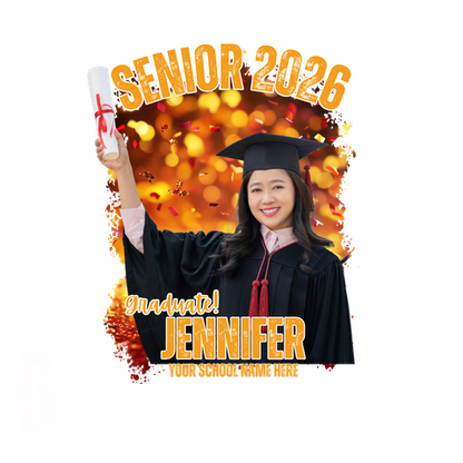 CUSTOM 2026 GRADUATE SHIRT