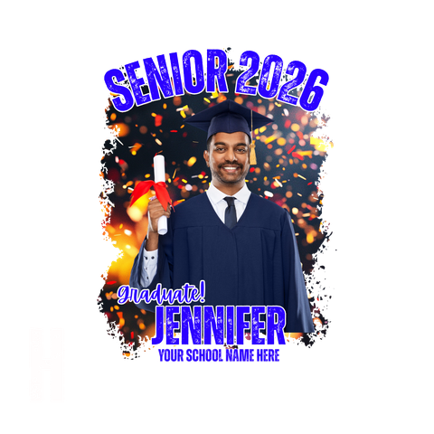 CUSTOM 2026 GRADUATE SHIRT