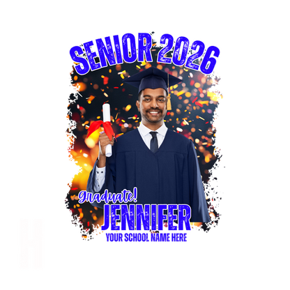 CUSTOM 2026 GRADUATE SHIRT