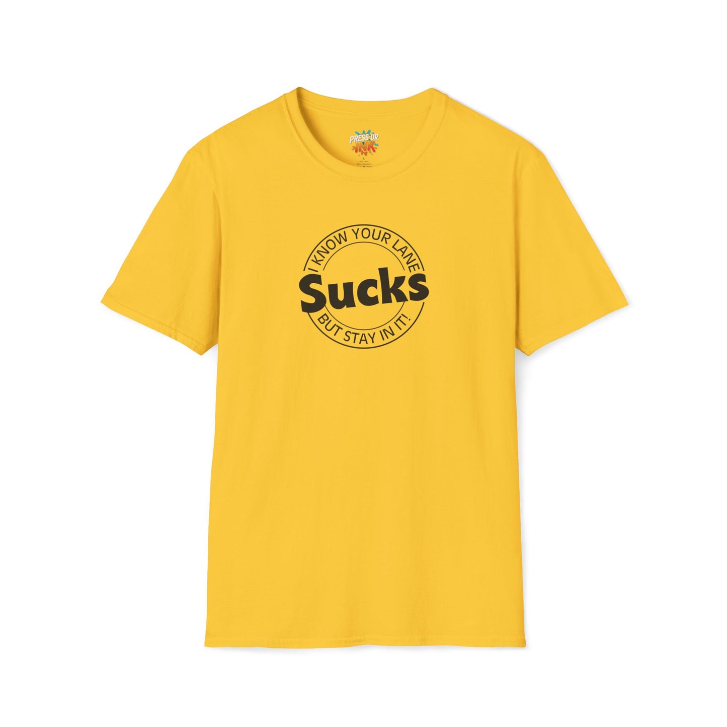 Thinks You Are! Back Print Script Tee | Minimalist Affirmation Shirt Add-On Design