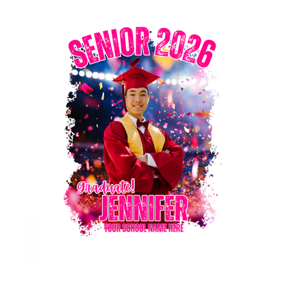CUSTOM 2026 GRADUATE SHIRT