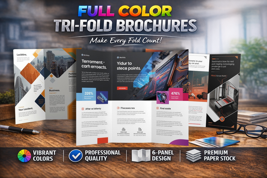 Full Color Tri-Fold Brochures