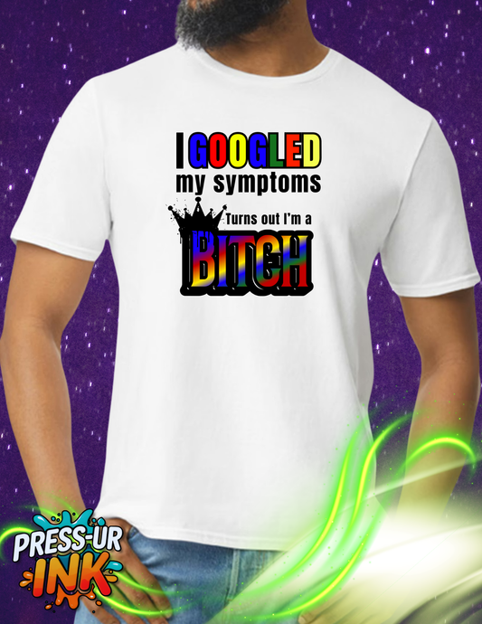 I Googled Bitch – Funny LGBTQ Pride Shirt | Bold Rainbow Humor Tee