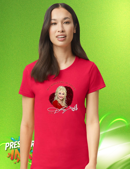 “Be a Dolly, Not a Karen – Heart Graphic Statement Tee”