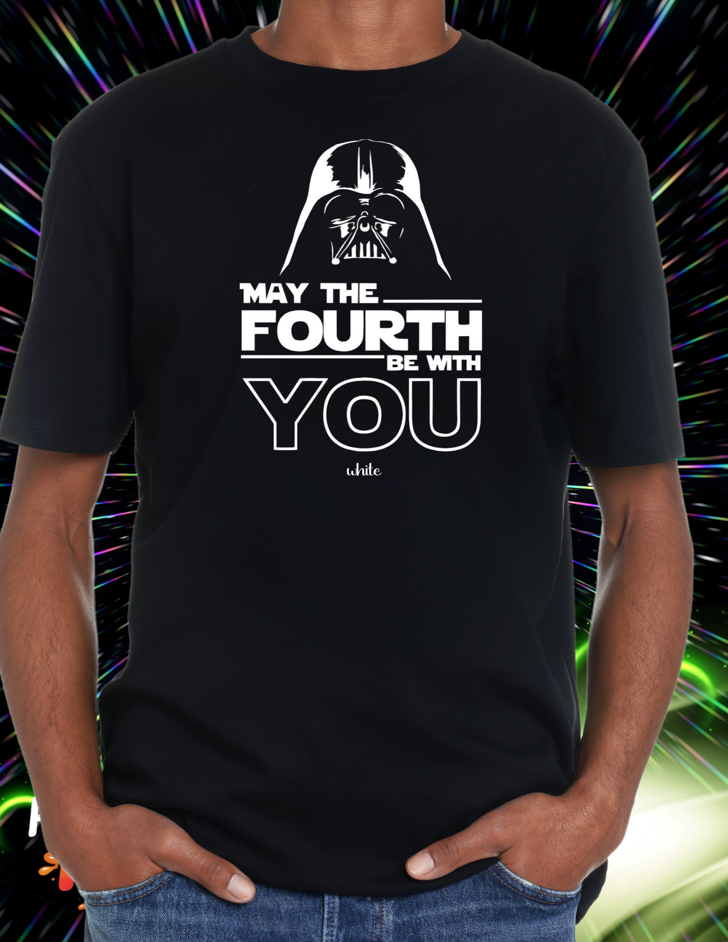 May The Fourth Be With You T-Shirt – Funny Space Parody Tee, Sci-Fi Inspired Graphic Shirt, May 4th Fan Shirt