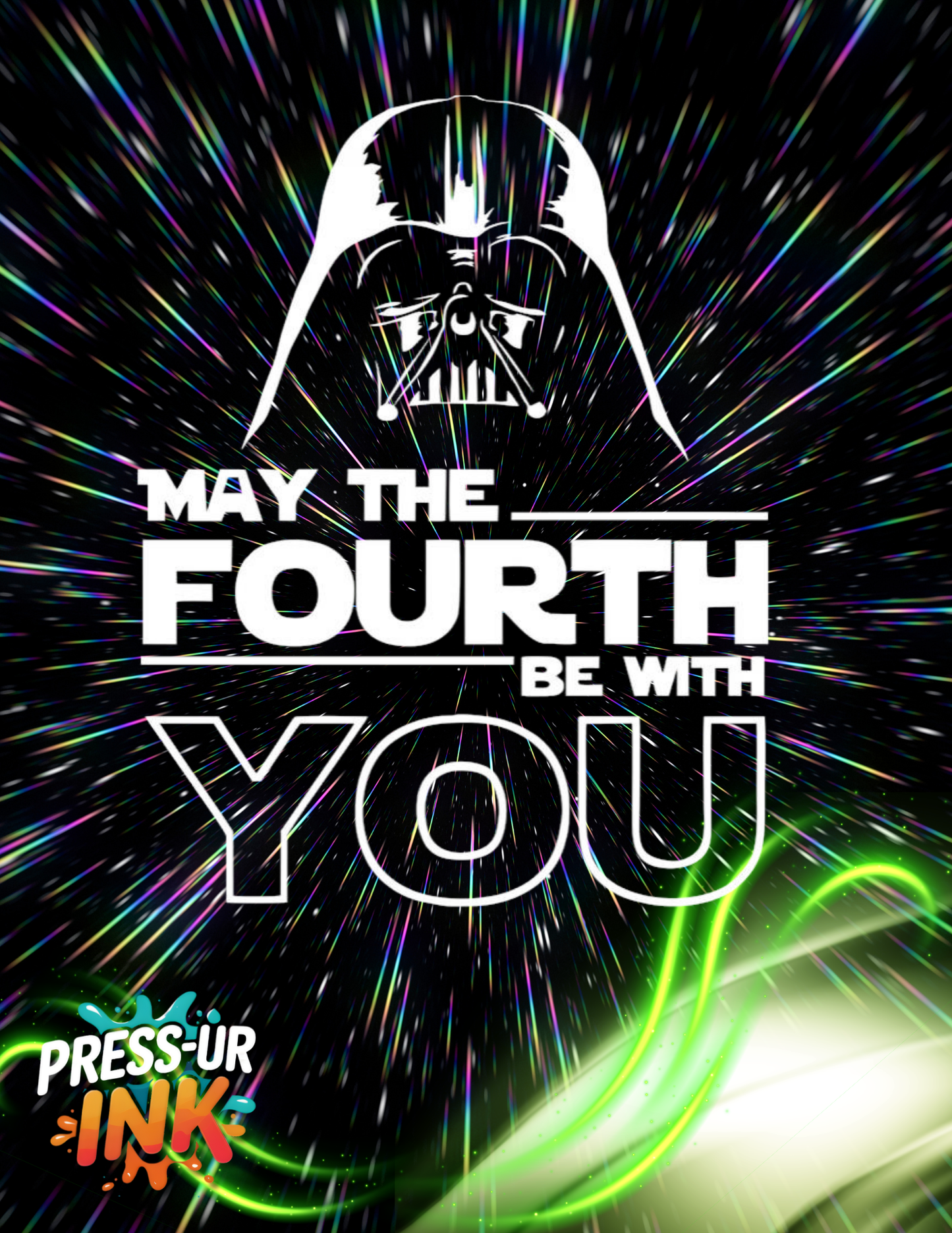 May The Fourth Be With You T-Shirt – Funny Space Parody Tee, Sci-Fi Inspired Graphic Shirt, May 4th Fan Shirt