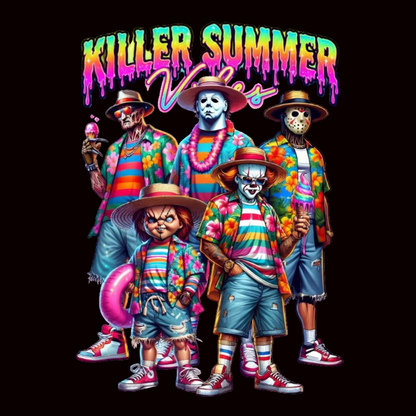 🍦🔪 I’m Freaking Melting Tee – Horror Summer Humor Shirt (Copy)