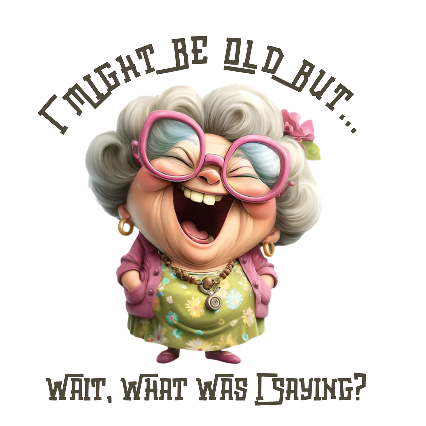 Grumpy Old Lady Adult Humor Shirts! - “Warning: May cause laughter everywhere you go 😆”