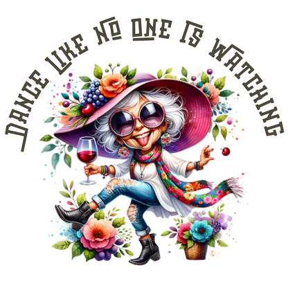 Grumpy Old Lady Adult Humor Shirts! - “Warning: May cause laughter everywhere you go 😆”