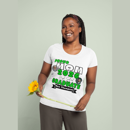 Custom 2026 Graduate Photo T-Shirt – Gildan Ultra Soft