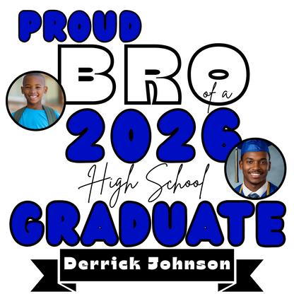 Custom 2026 Graduate Photo T-Shirt – Gildan Ultra Soft