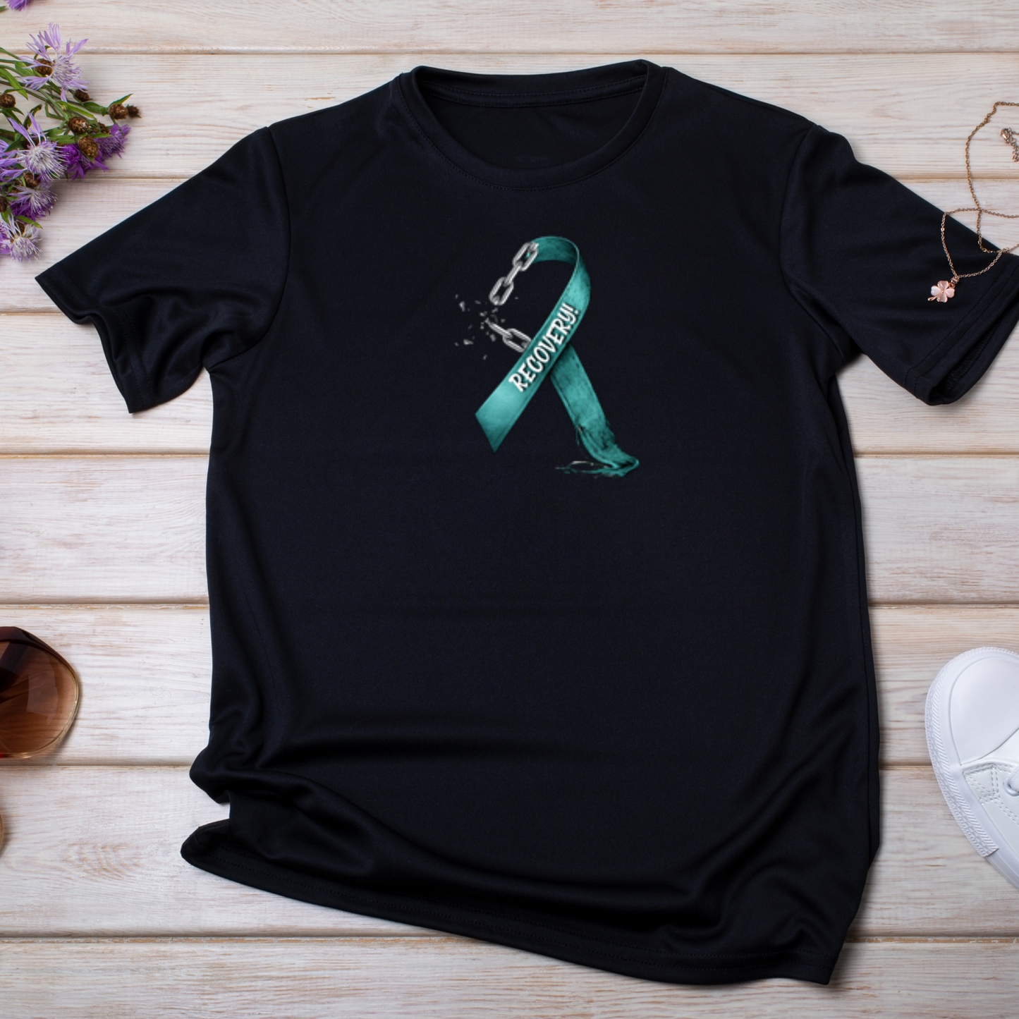 RECOVERY RIBBON T-SHIRTS & TANK TOPS