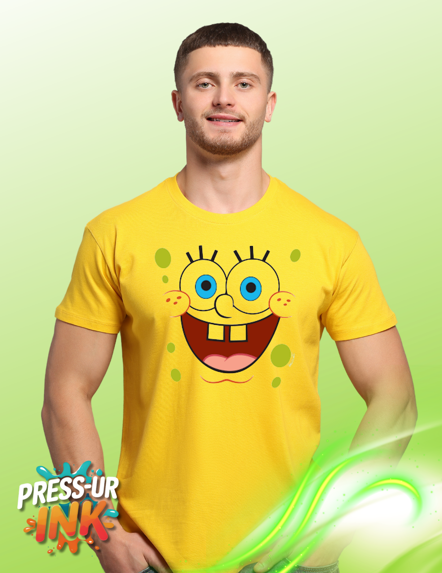 🌊🍍 Ocean Besties Cartoon Tee – Fun Duo Apparel