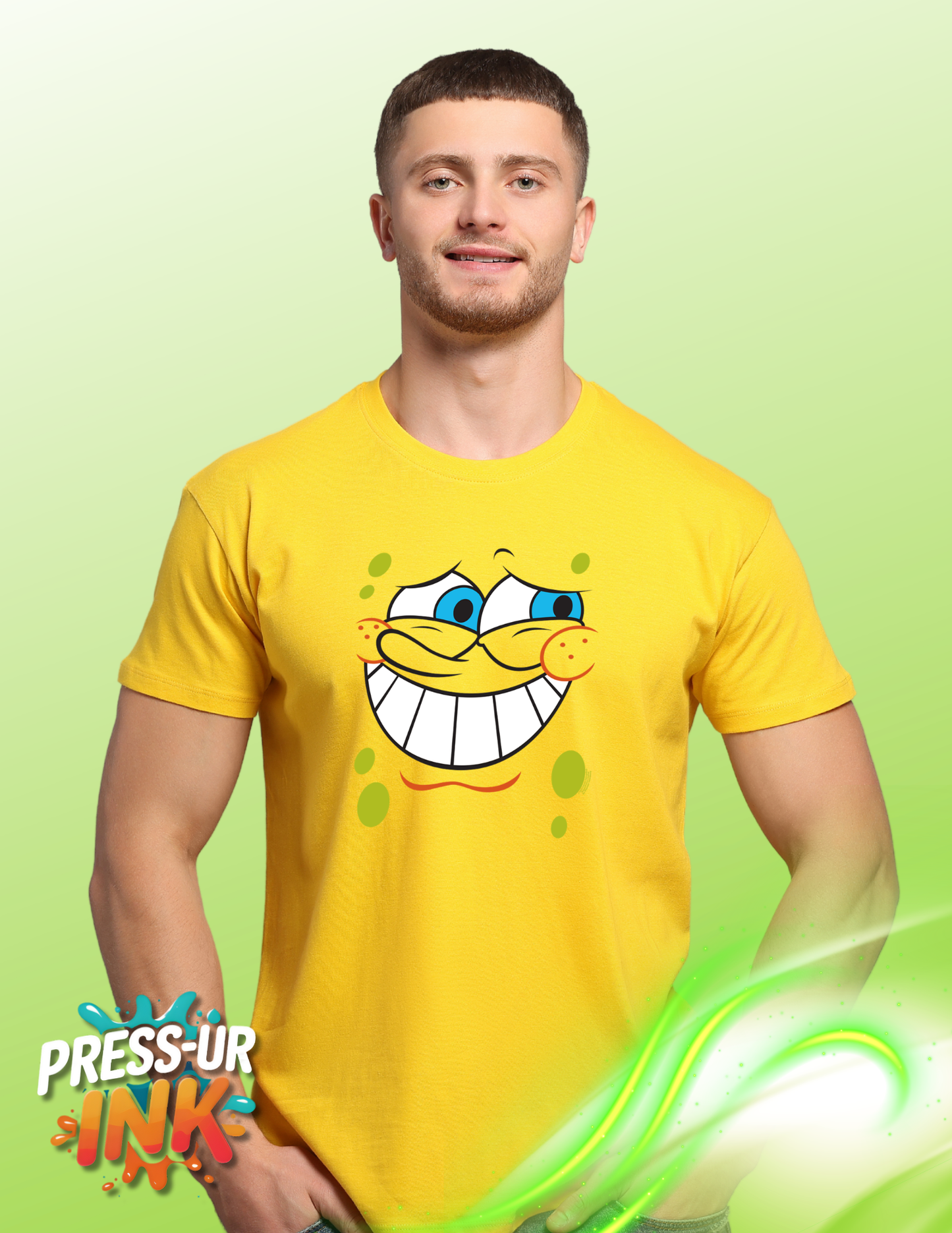 🌊🍍 Ocean Besties Cartoon Tee – Fun Duo Apparel