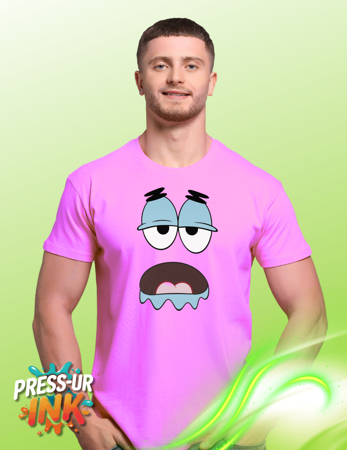 🌊🍍 Ocean Besties Cartoon Tee – Fun Duo Apparel