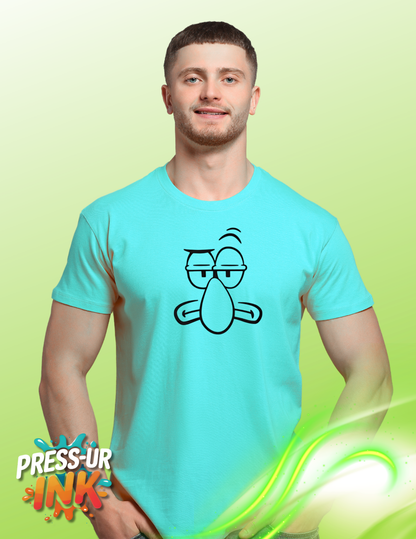 🌊🍍 Ocean Besties Cartoon Tee – Fun Duo Apparel