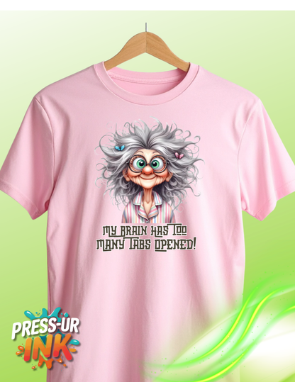 Grumpy Old Lady Adult Humor Shirts! - “Warning: May cause laughter everywhere you go 😆”
