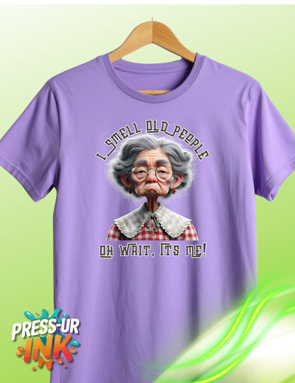 Grumpy Old Lady Adult Humor Shirts! - “Warning: May cause laughter everywhere you go 😆”