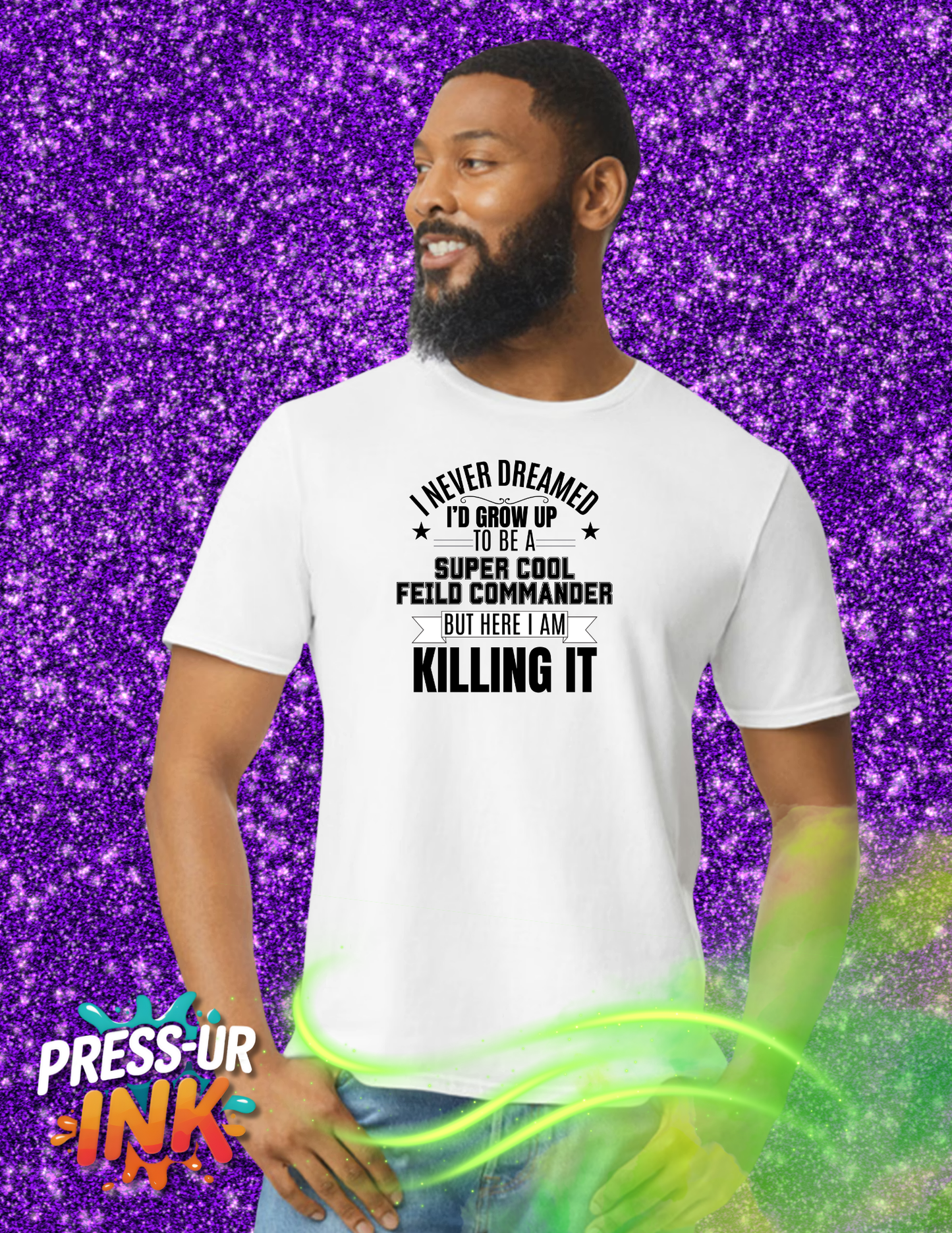 “But Here I Am” Funny Musician Tee | Tired Band Kid Shirt