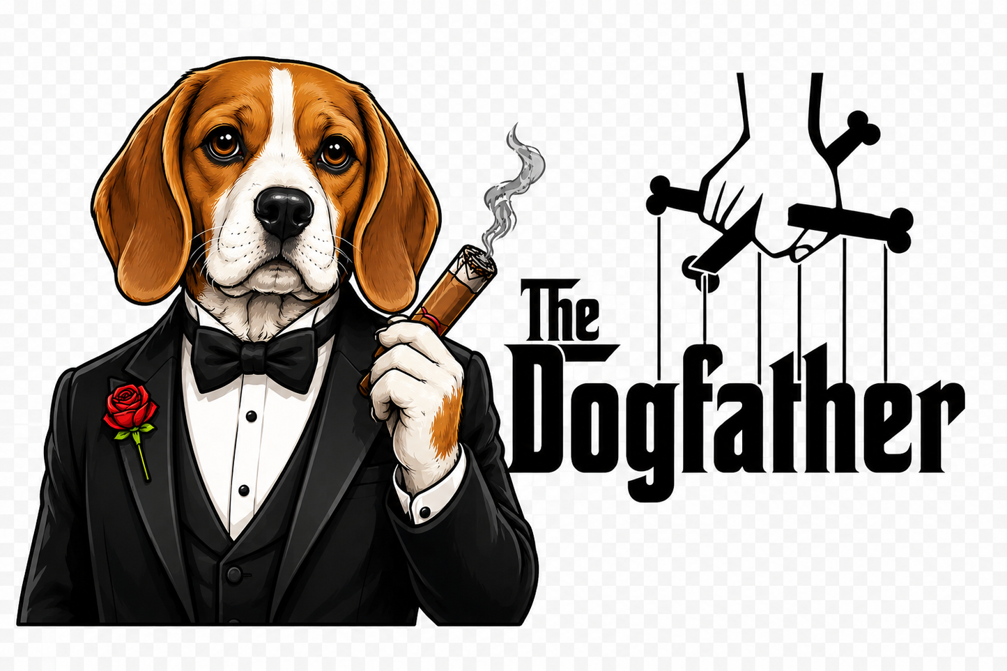 The Dogfather Shirt – Funny Dog Lover Parody Tee with Specific Breeds| Pet Owner Gift | Classic Movie-Inspired Design
