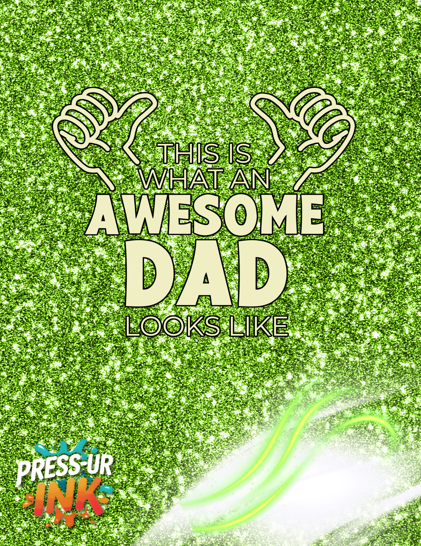 Custom Father’s Day Awesome Dad T-Shirt