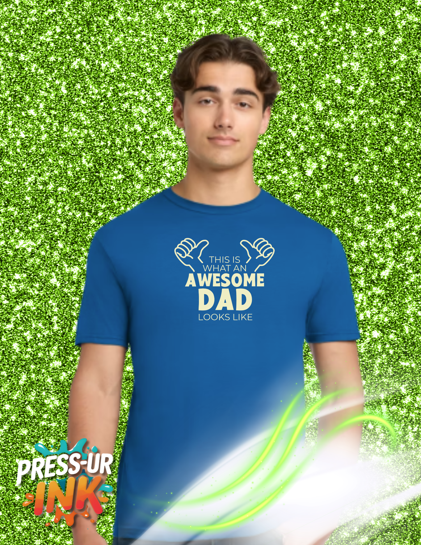 Custom Father’s Day Awesome Dad T-Shirt