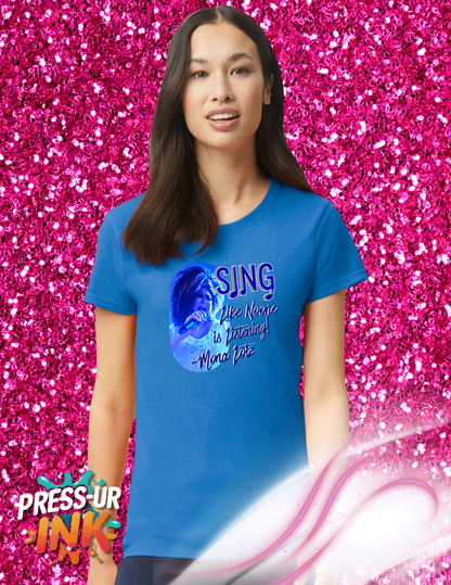 Mona Lotz “Sing Like No One Is Listening” Drag Queen Graphic Tee