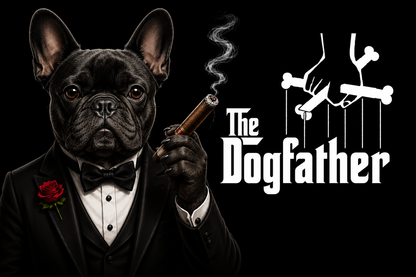 The Dogfather Shirt – Funny Dog Lover Parody Tee with Specific Breeds| Pet Owner Gift | Classic Movie-Inspired Design