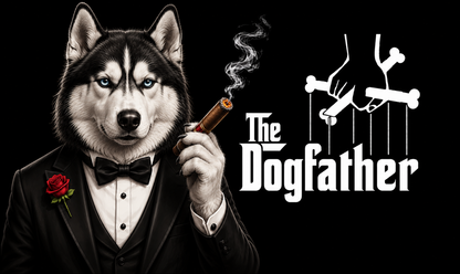 The Dogfather Shirt – Funny Dog Lover Parody Tee with Specific Breeds| Pet Owner Gift | Classic Movie-Inspired Design