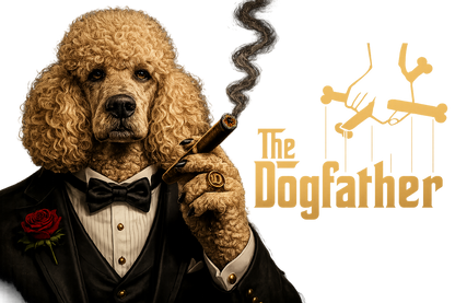 The Dogfather Shirt – Funny Dog Lover Parody Tee with Specific Breeds| Pet Owner Gift | Classic Movie-Inspired Design