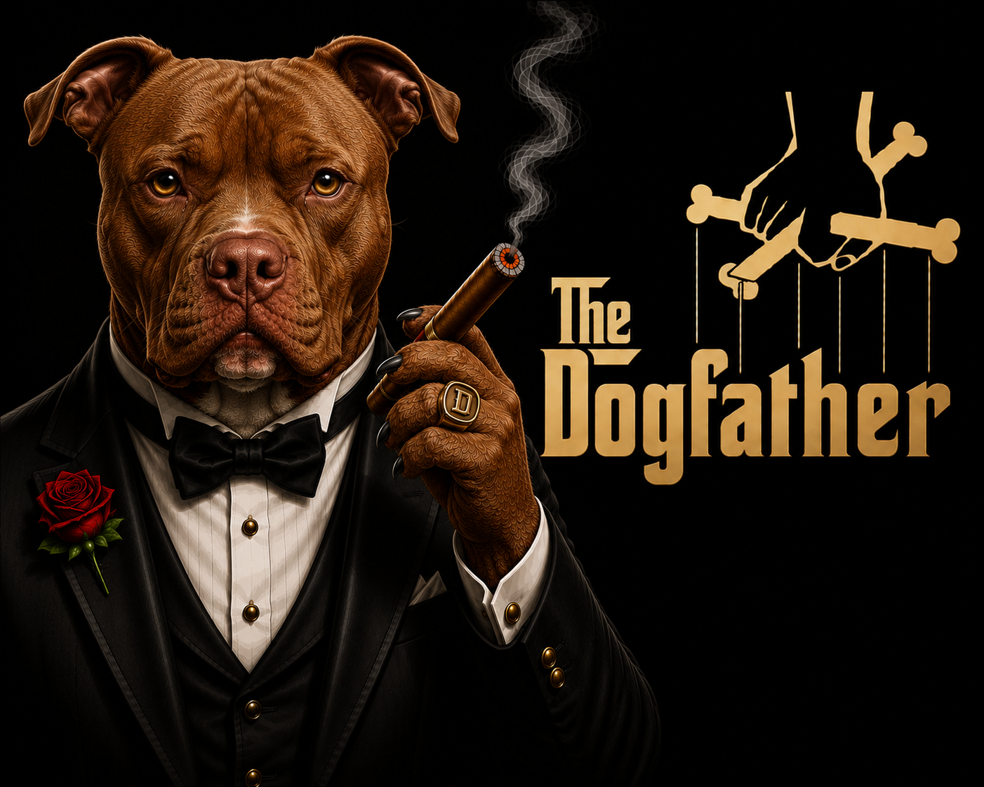 The Dogfather Shirt – Funny Dog Lover Parody Tee with Specific Breeds| Pet Owner Gift | Classic Movie-Inspired Design