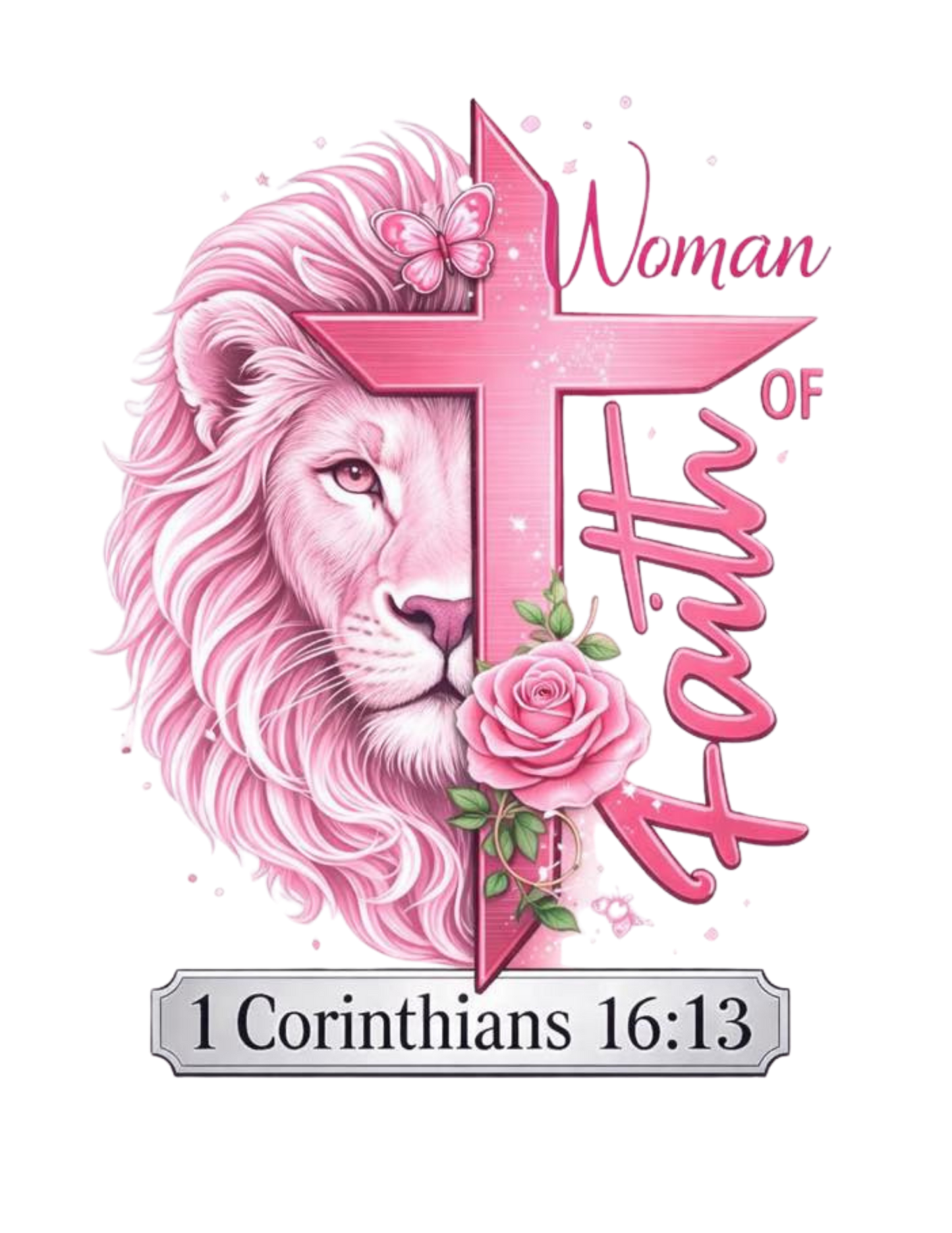 Woman of Faith - Elegant Glow T-Shirt – Grace in Every Detail