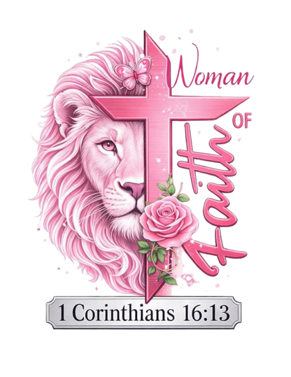 Woman of Faith - Elegant Glow T-Shirt – Grace in Every Detail
